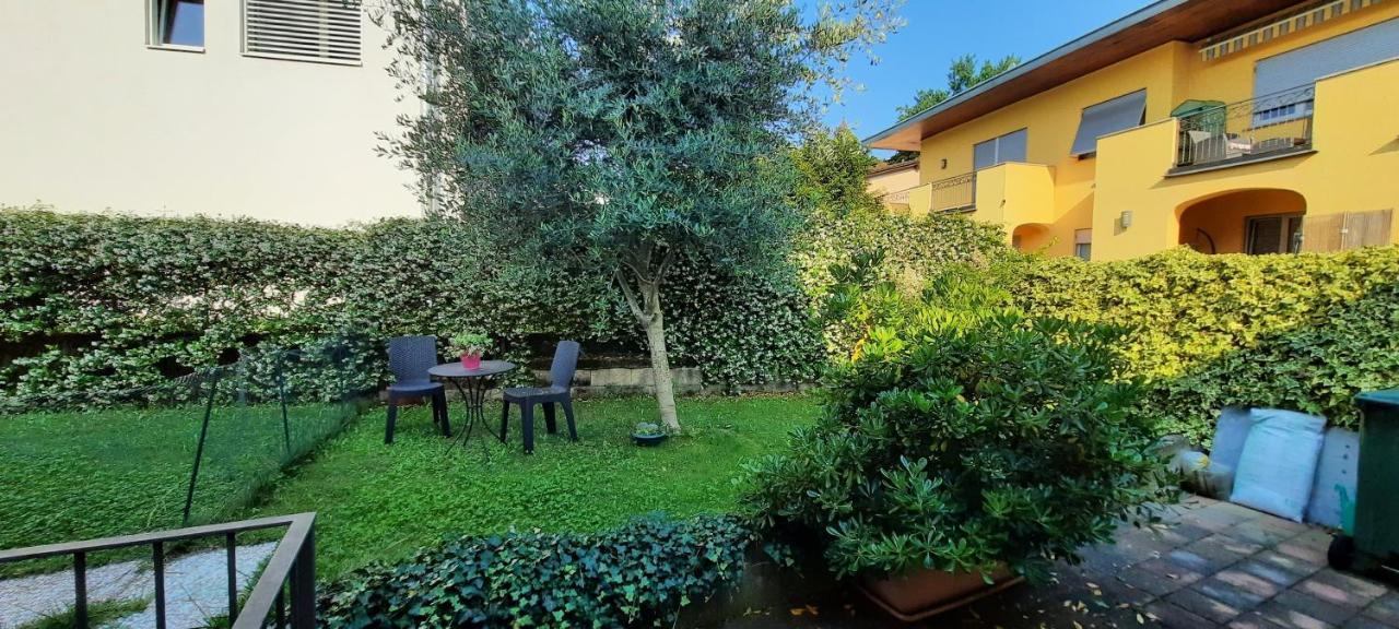 #10Ilnumeroperfetto, Independent Entrance, Private Parking & Garten Morbio Inferiore Exterior foto